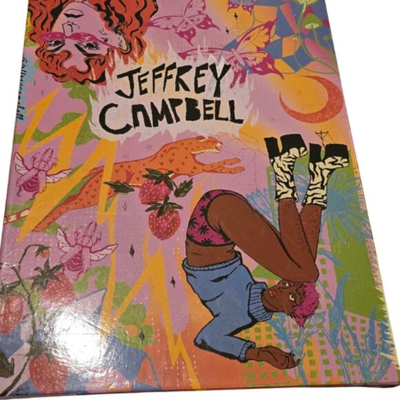 Jeffery Campbell Stockings Boots in Black EUC Size 7 - Picture 6 of 9